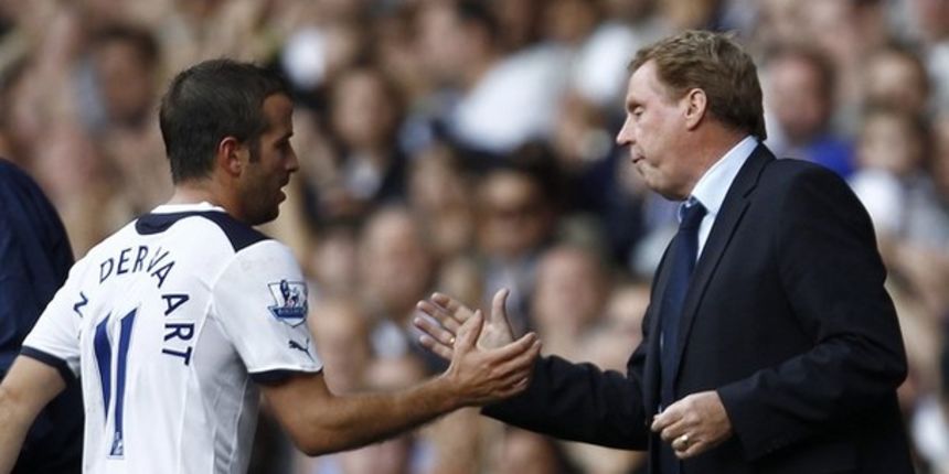 Rafael van der Vaart, Harry Redknapp (foto: Reuters) Rafael van der Vaart, Harry Redknapp (foto: Reuters)
