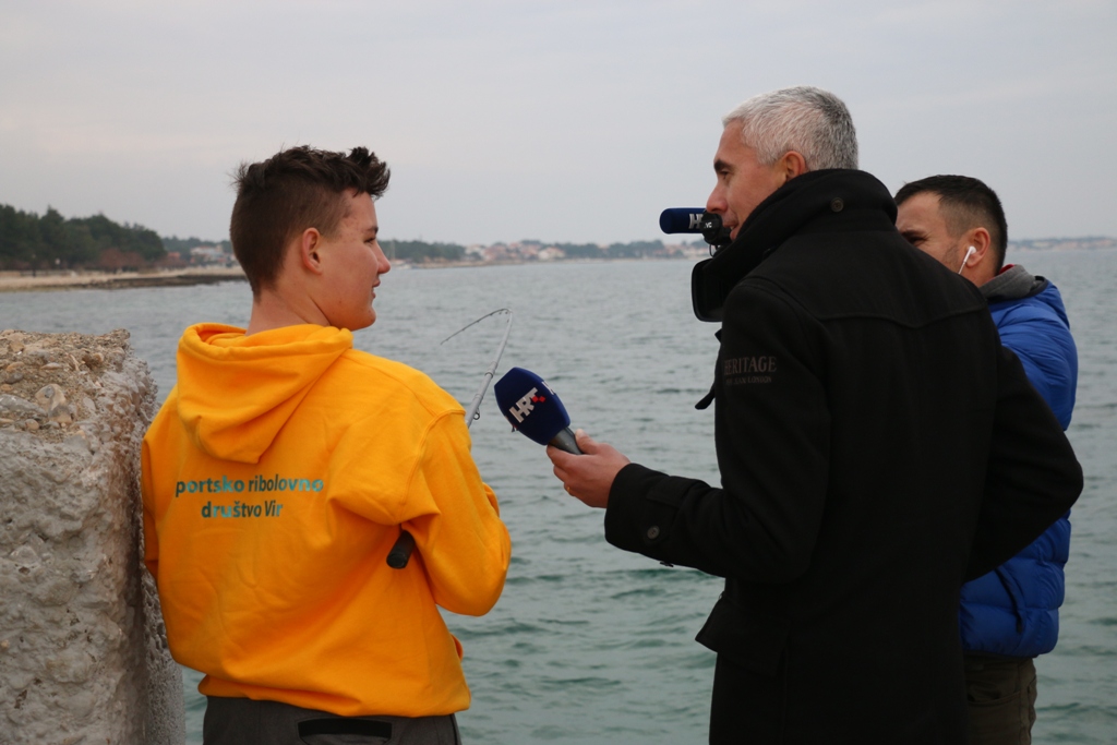 Mladi virski šampioni u udičarenju u emisiji HRT-a “More” Mladi virski šampioni u udičarenju u emisiji HRT-a “More”