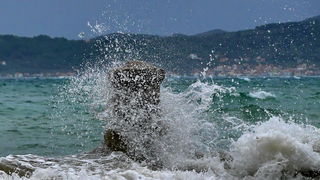 Olujno jugo u Zadru, nedjelja 6. prosinca 2020. godine