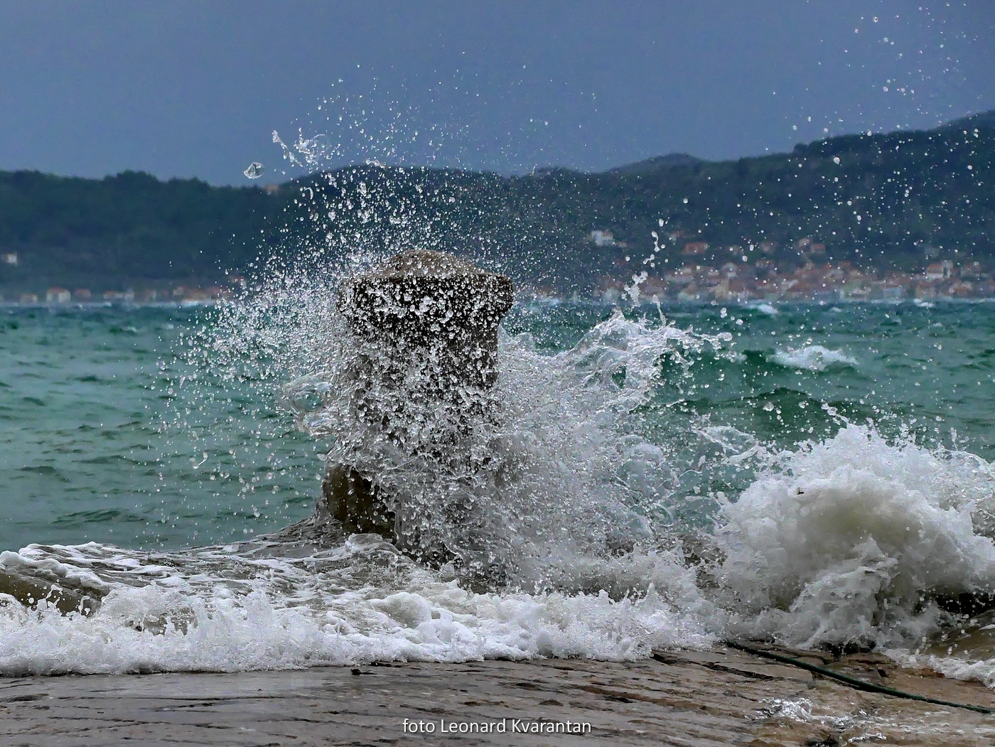 Olujno jugo u Zadru, nedjelja 6. prosinca 2020. godine