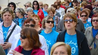 “Relaksice” u akciji “1000 koraka kroz 1000 ulica”, foto: Iva Perinčić “Relaksice” u akciji “1000 koraka kroz 1000 ulica”, foto: Iva Perinčić