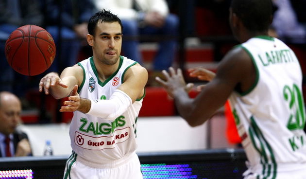 Zagreb, 151112.
KC Drazen Petrovic.
Utakmica 6. kola Eurolige,
Cedevita – Zalgiris Kaunas.
Na fotografiji: Marko Popovic.
Foto: Ronald Gorsic / CROPIX