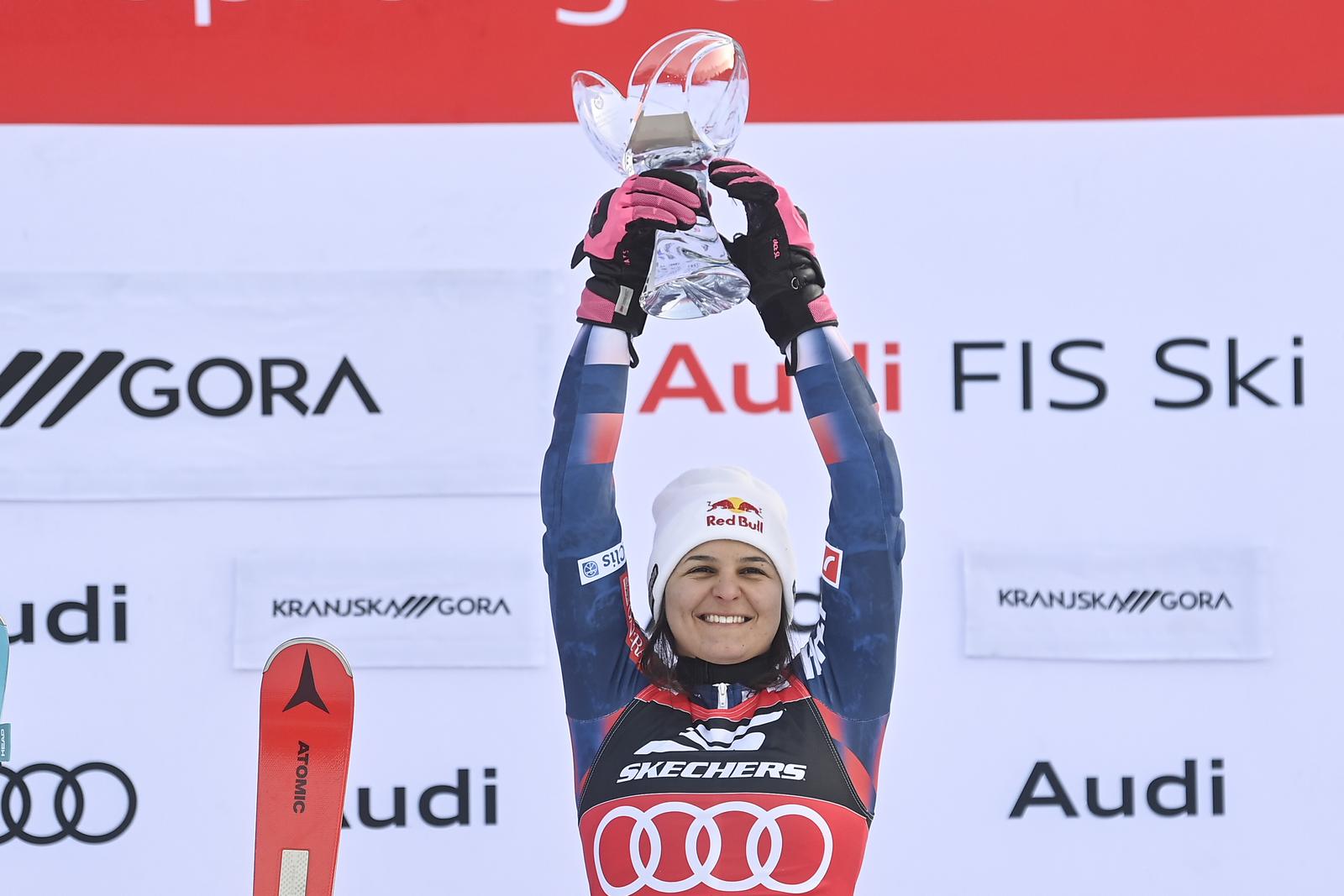 Zrinka Ljutić pobjedica je slaloma u Kranjskoj Gori Zrinka Ljutić pobjedica je slaloma u Kranjskoj Gori