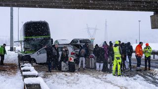 Lančani sudar autobusa i pet automobila kod Gospića
