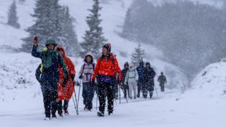 Zavižan: Snijeg pao u Nacionalnom parku Sjeverni Velebit Zavižan: Snijeg pao u Nacionalnom parku Sjeverni Velebit