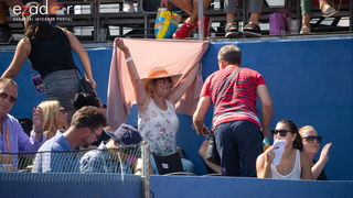 Davis Cup: Vruća navijačka atmosfera u meču Ćilića i Querreya