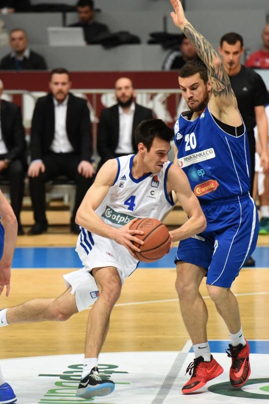 ABA liga, 26 kolo: KK Zadar – KK Sutjeska 85-83. Foto: Dino Stanin/PIXSELL