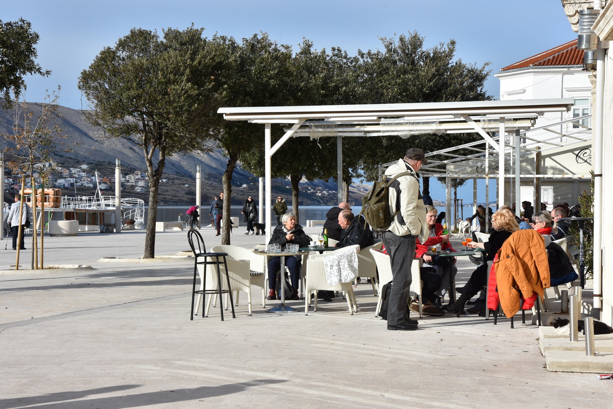 Grad Pag prepun turista tijekom božićno-novogodišnjih blagdana