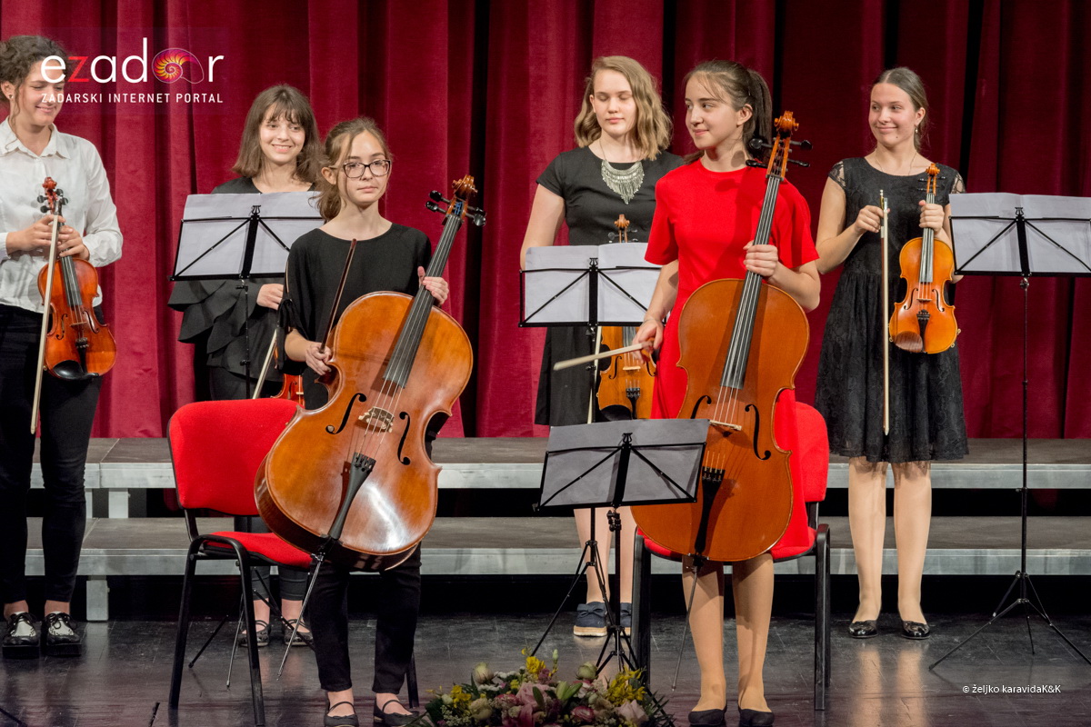 HNK Zadar: Godišnji koncert učenika glazbenog odjela Glazbene škole Blagoje Bersa