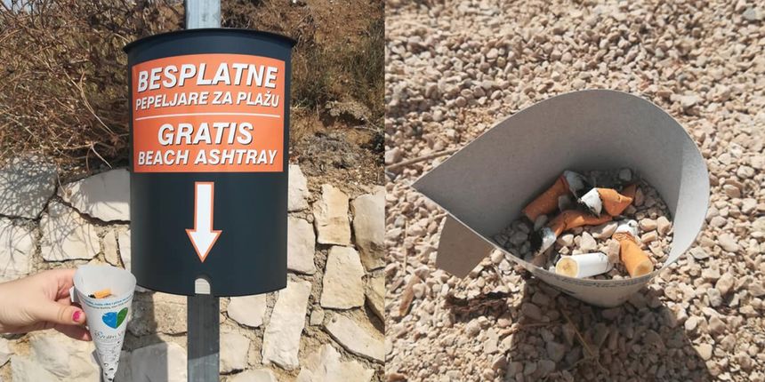 Pepeljare za plažu, Vlašići Pepeljare za plažu, Vlašići