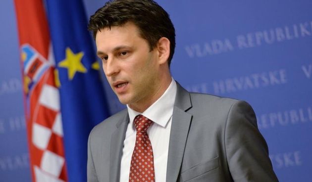 Potpredsjednik Vlade Bozo Petrov u Banskim dvorima odrzao konferenciju za medije. Photo: Marko Lukunic/PIXSELL