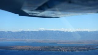 01.08.2013., Zadar – Fotografije panoramskog leta od Zadra do Medulina. Photo: Filip Brala/PIXSELL Autor  Filip Brala/PIXSELL KLJUČNE RIJEČI  let, panorama, grad Zadar, zracni snimak, Jadran, arhipelag, more, avion