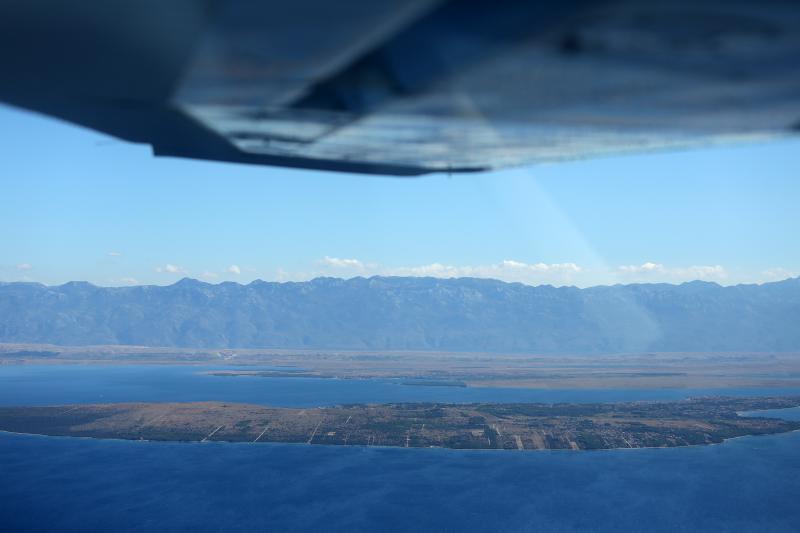 01.08.2013., Zadar – Fotografije panoramskog leta od Zadra do Medulina. Photo: Filip Brala/PIXSELL Autor  Filip Brala/PIXSELL KLJUČNE RIJEČI  let, panorama, grad Zadar, zracni snimak, Jadran, arhipelag, more, avion