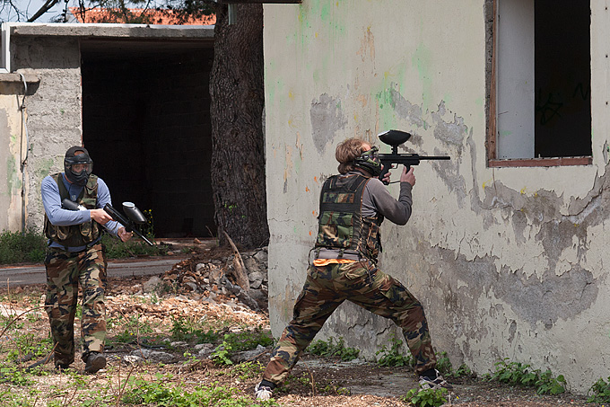 Paintball team Brabori u akciji, Foto: Leo Banic