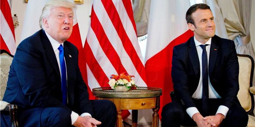 Sastanak Trumpa i Macrona