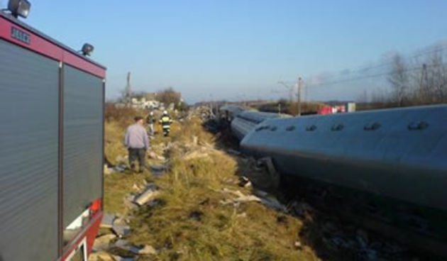 Željeznička nesreća (Foto: HTV)
