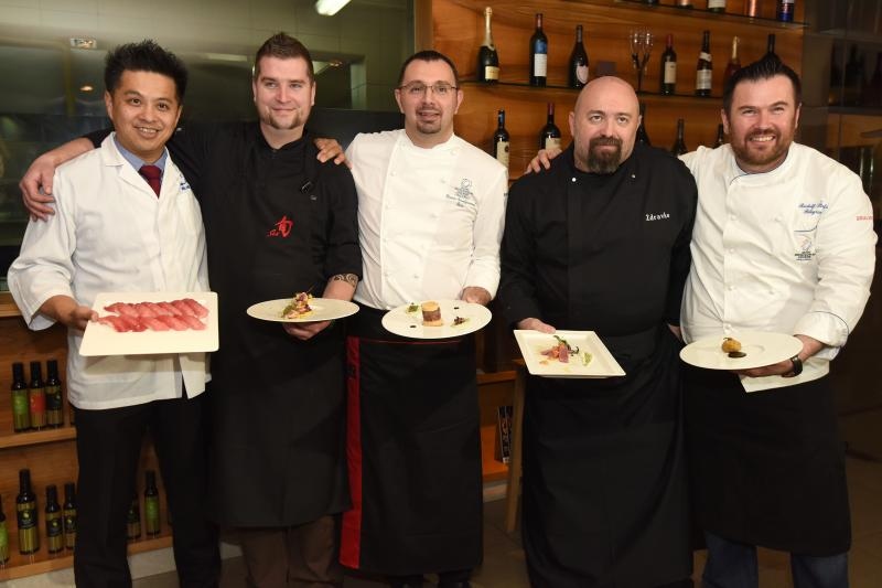 Prezentacija pripreme japanskih jela na 2. Tuna, Sushi & Wine Festivalu. Foto: Dino Stanin/PIXSELL