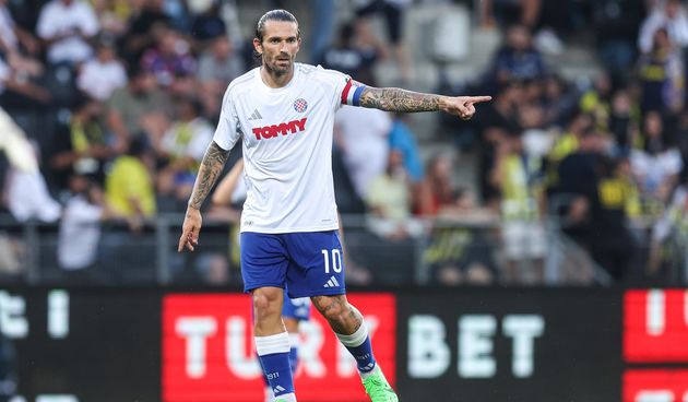 Prijateljska nogometna utakmica HNK Hajduk – Fenerbahce. Marko Livaja