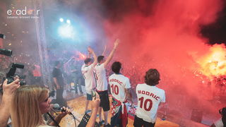 Zadar priredio nezaboravan doček svojim Vatrenim herojima