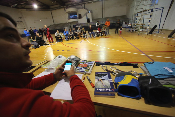 Bibinje: Županijsko natjecanje u sportskom penjanju na umjetnoj stijeni. Foto: Leo Banić