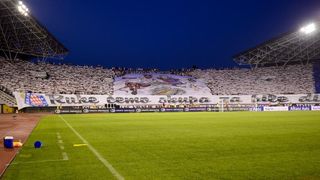 Stadion Poljud, Split – Uzvratna utakmica doigravanja za Europsku ligu, HNK Hajduk – FC Slovan Liberec 0-1. Photo: PIXSELL