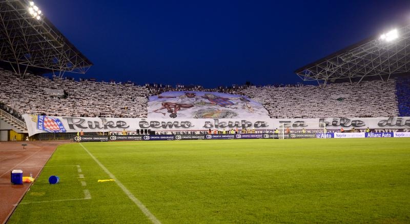 Stadion Poljud, Split – Uzvratna utakmica doigravanja za Europsku ligu, HNK Hajduk – FC Slovan Liberec 0-1. Photo: PIXSELL