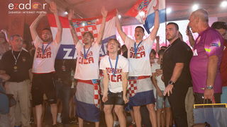 Veličanstven doček četvorice zadarskih Vatrenih