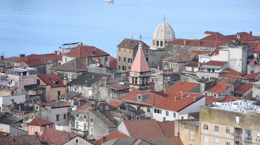 Šibenik iz zraka