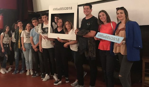 Učenici Gimnazije Jurja Barakovića sudjelovali su na Skupu mladih ambasadora Europskog parlamenta u Splitu