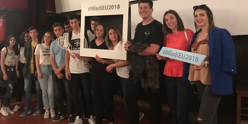 Učenici Gimnazije Jurja Barakovića sudjelovali su na Skupu mladih ambasadora Europskog parlamenta u Splitu