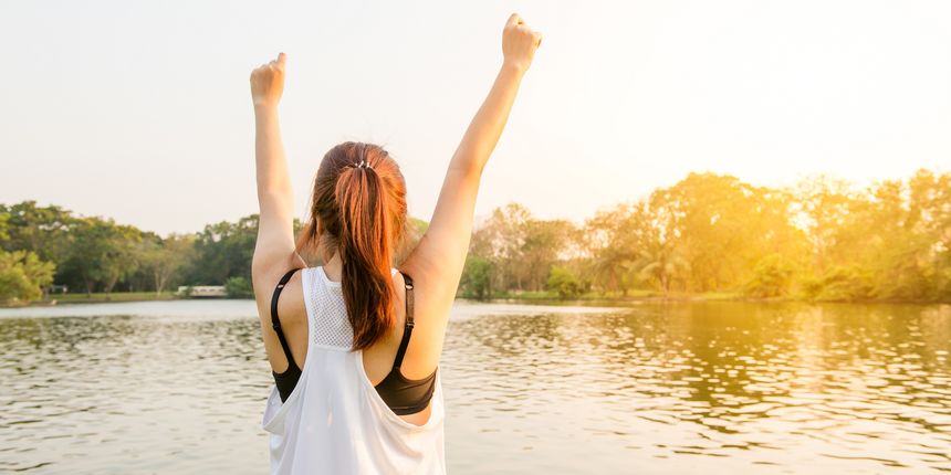 Motivirana žena, motivacija Motivirana žena, motivacija