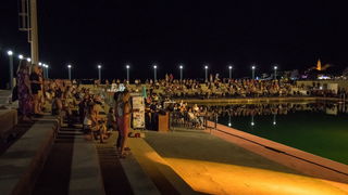 Zorica Kondža i klapa Cambi @ bazen Ilirije u Biogradu