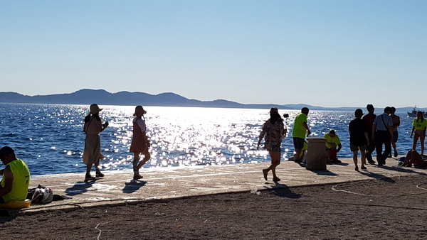 Sasvim osoban doživljaj – 10. dm Millennium Jump sa zadarske rive. Foto: Mladen Malik Barba Sasvim osoban doživljaj – 10. dm Millennium Jump sa zadarske rive. Foto: Mladen Malik Barba