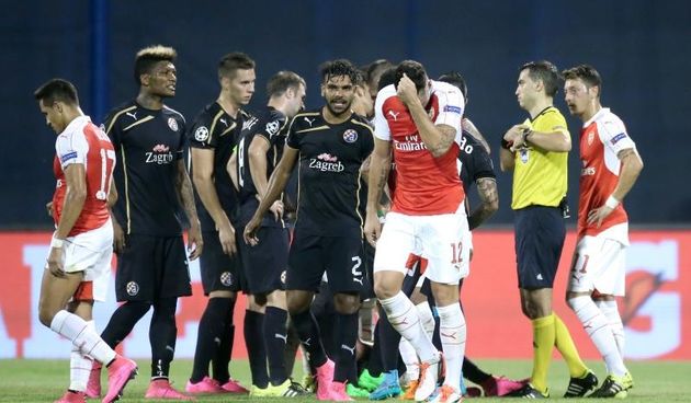 Olivier Giroud. Photo: Sanjin Strukic/PIXSELL