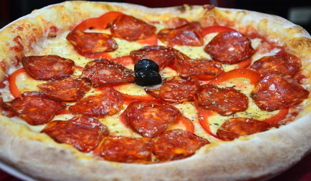 Peperoni pizza za korisnike Pučke kuhinje, foto: Iva Perinčić