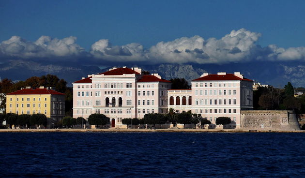 Zadar s mora