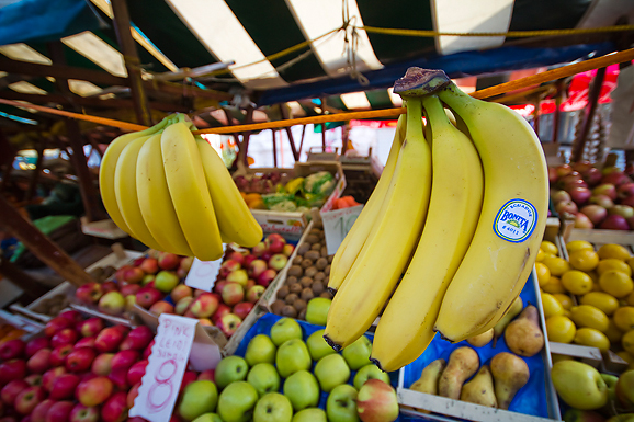 Đir po pijaci, 30. siječnja 2012. (foto:Saša Čuka)