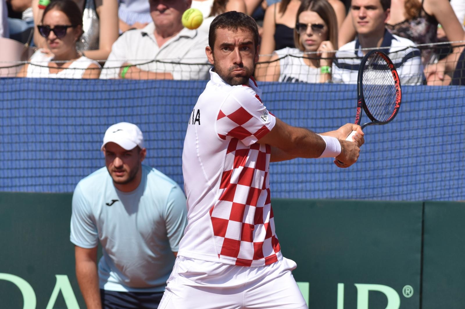 Davis Cup: Marin Čilić – Sam Querrey 1-3 Davis Cup: Marin Čilić – Sam Querrey 1-3