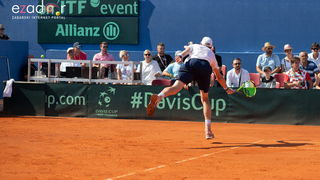 Davis Cup: Vruća navijačka atmosfera u meču Ćilića i Querreya