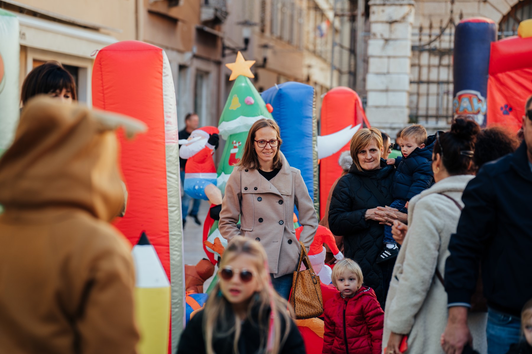 Dječji Advent na Narodnom trgu u Zadru