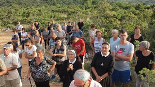 Blagosolov križa na brdu Brisnica Blagosolov križa na brdu Brisnica