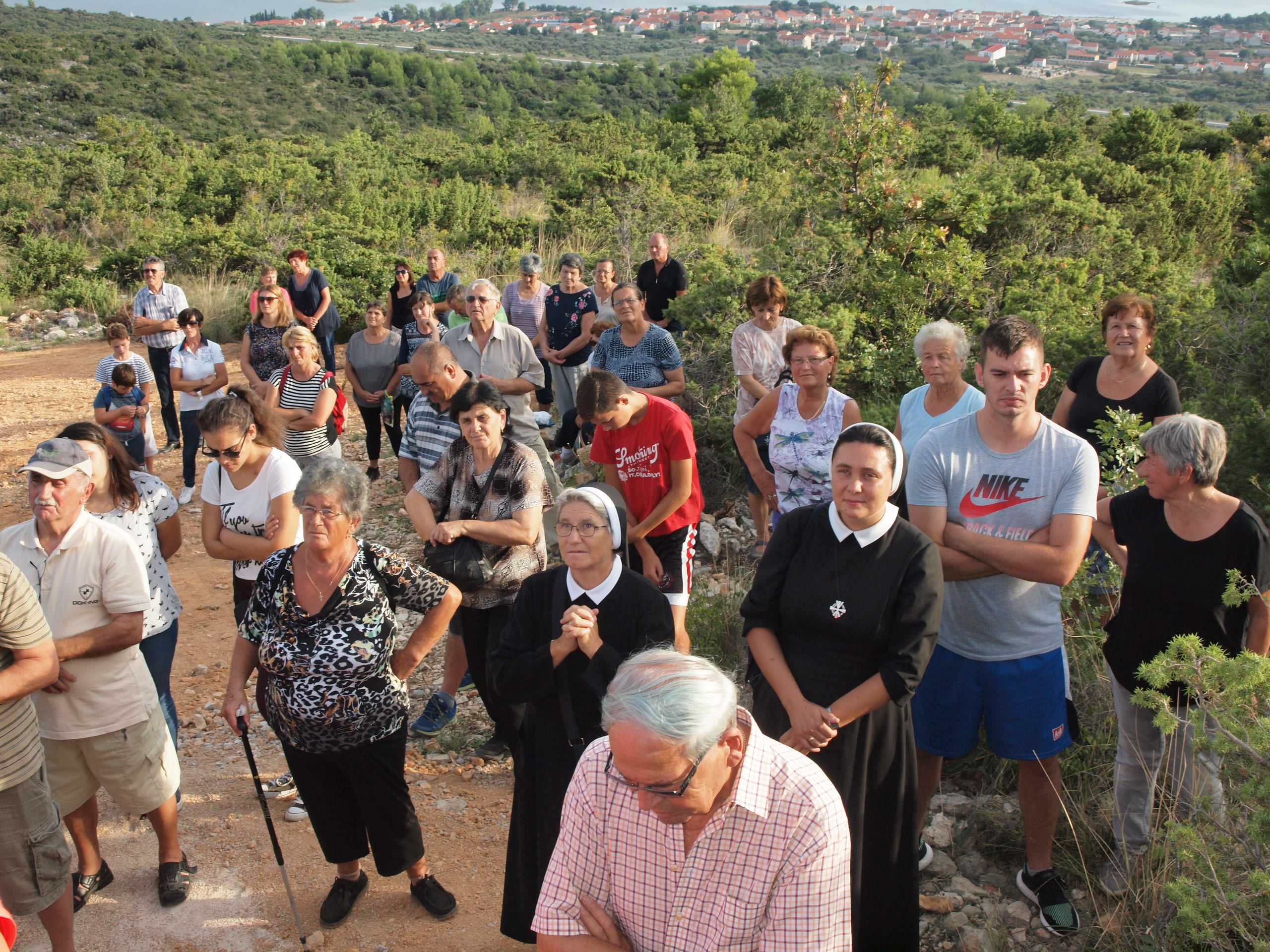 Blagosolov križa na brdu Brisnica Blagosolov križa na brdu Brisnica