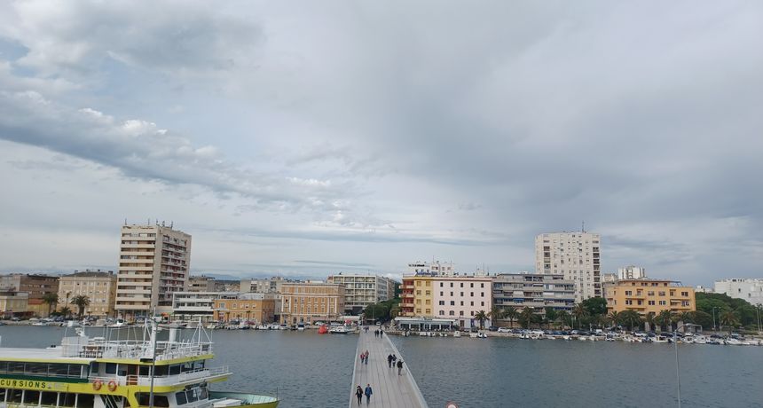 Dhmz oblaci oblacno promjenjivo, zadarski most