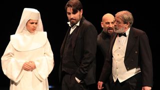 Gospoda Glembajevi u HNK Zadar, foto: Iva Perinčić Gospoda Glembajevi u HNK Zadar, foto: Iva Perinčić