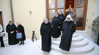 Gradonačelnik sa suradnicima u posjeti Benediktinskom samostanu