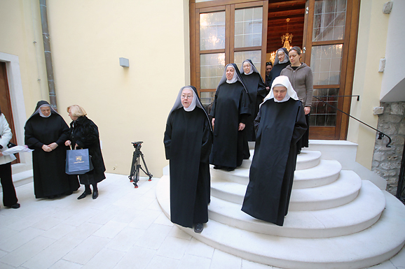 Gradonačelnik sa suradnicima u posjeti Benediktinskom samostanu
