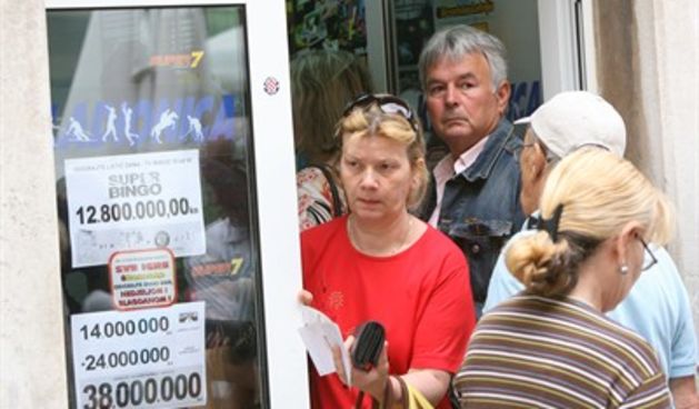 Loto – uplate (Foto: Damir Dugandžić/CROPIX)