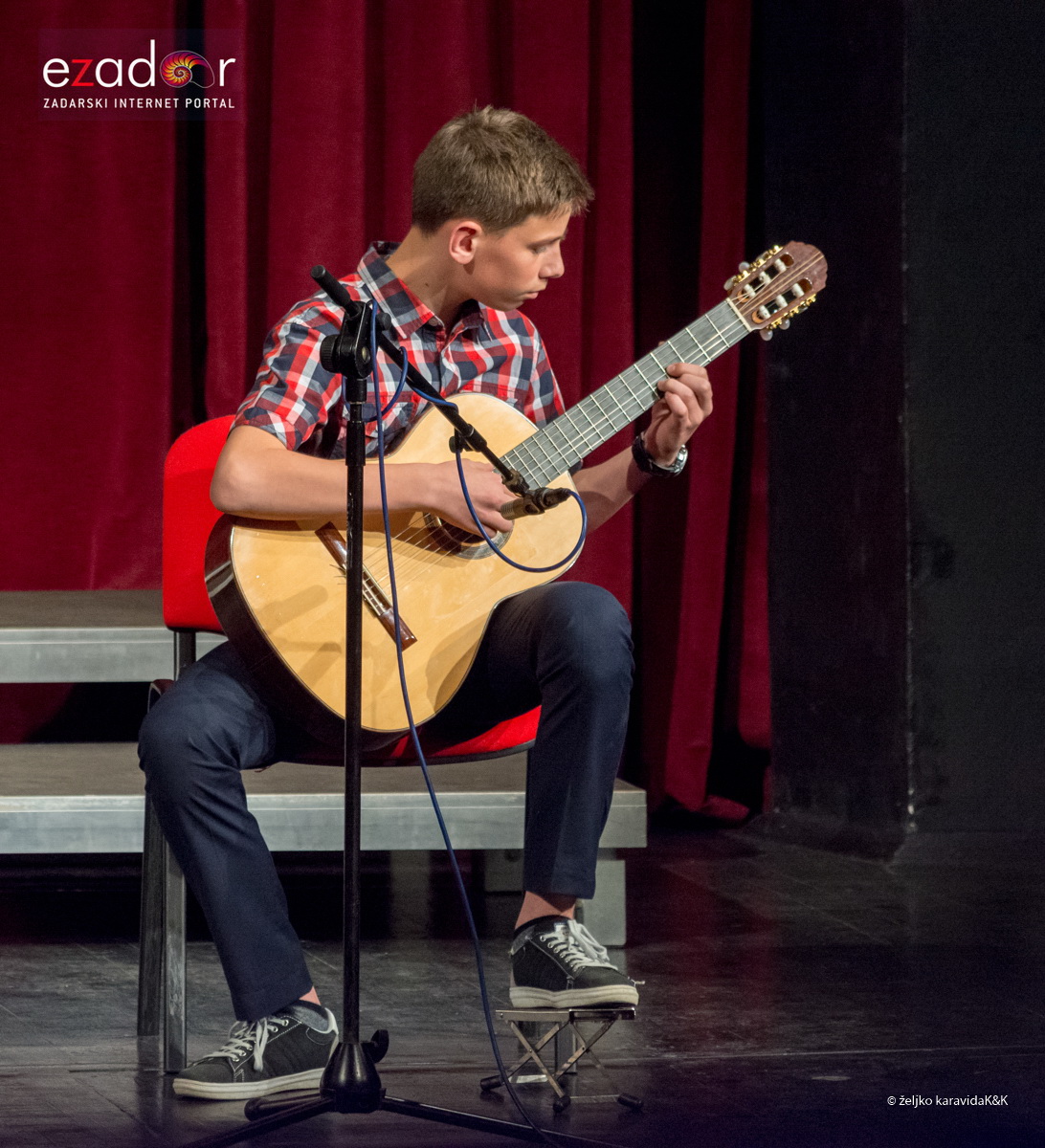 HNK Zadar: Godišnji koncert učenika glazbenog odjela Glazbene škole Blagoje Bersa