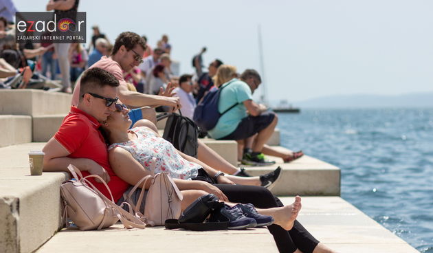 Đir po gradu, srijeda 2. svibnja 2018. Morske orgulje, romantika, ljubav, suncan dan