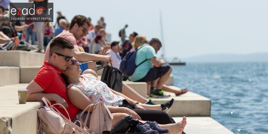 Đir po gradu, srijeda 2. svibnja 2018. Morske orgulje, romantika, ljubav, suncan dan
